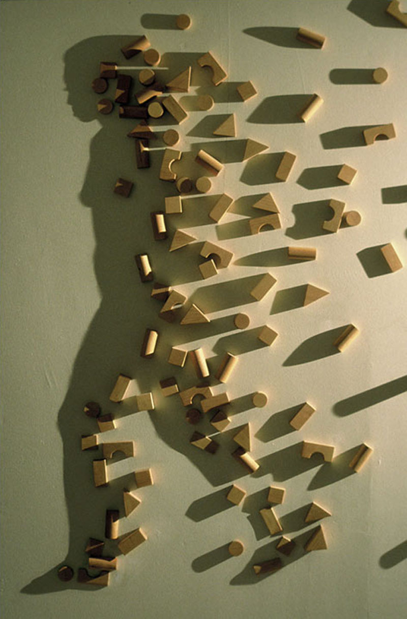 building blocks shadow play kumi yamashita boise art museum idaho Picture of the Day: Shadow Play with Building Blocks
