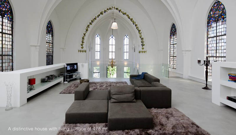 church conversion into residence utrecht the netherlands zecc architects 12 Converting a Church Into a Family Home