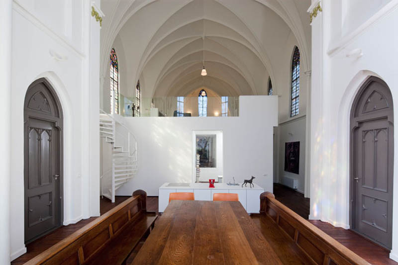 church conversion into residence utrecht the netherlands zecc architects 18 Converting a Church Into a Family Home