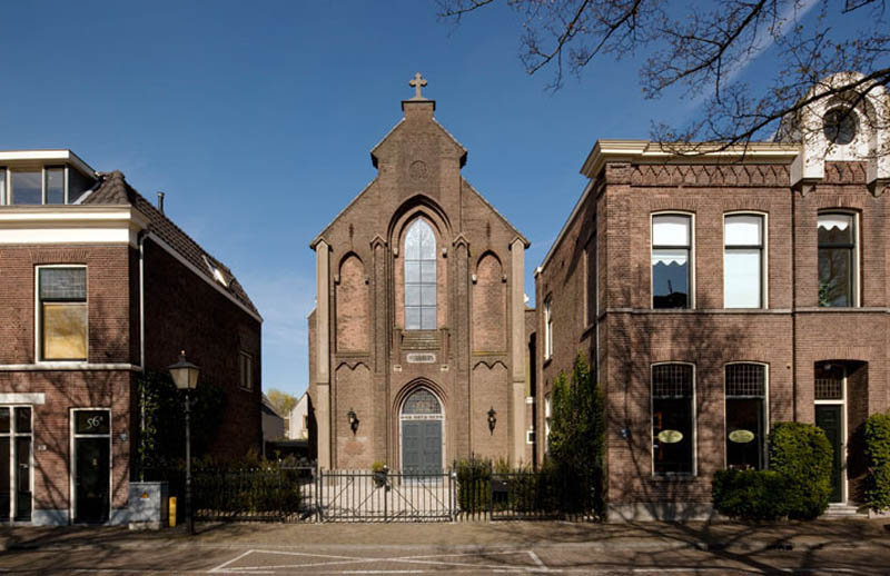 church conversion into residence utrecht the netherlands zecc architects 20 Converting a Church Into a Family Home