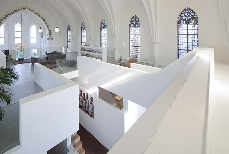 church conversion into residence utrecht the netherlands zecc architects 4 Converting a Church Into a Family Home