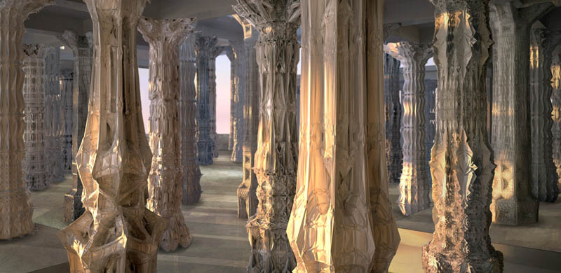 complex doric columns michael hansmeyer mandelbrot 1 The Worlds Most Complex Architectural Columns