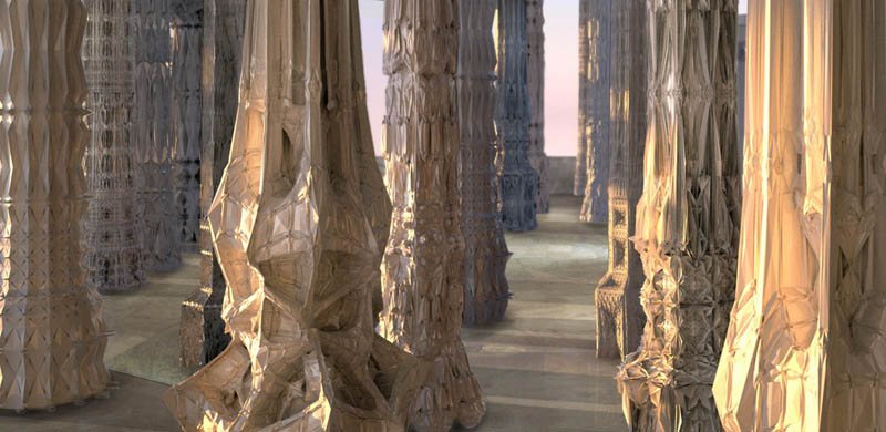 complex doric columns michael hansmeyer mandelbrot 21 The Worlds Most Complex Architectural Columns