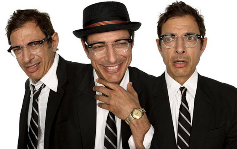 jeff goldblum acting in character Funny Faces: Famous Actors Acting Out [20 Pics]