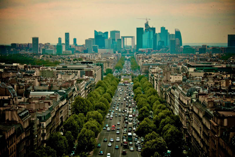 paris skyline aerial 25 Stunning Skylines Around the World