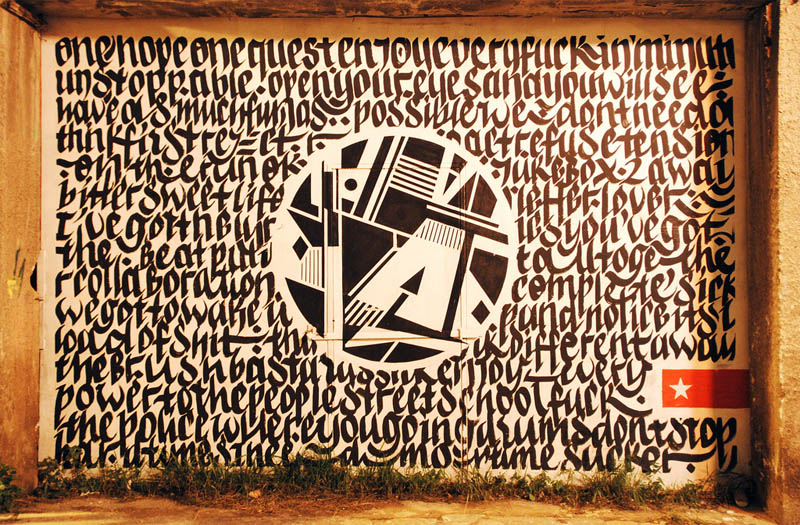 calligraffiti greg papagrigoriou street art calligraphy 20 Calligraffiti by Greg Papagrigoriou [25 pics]