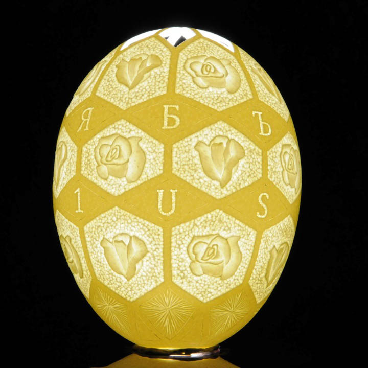 intricate egg art carvings brian baity 3 Intricate Egg Art by Brian Baity [30 pics]