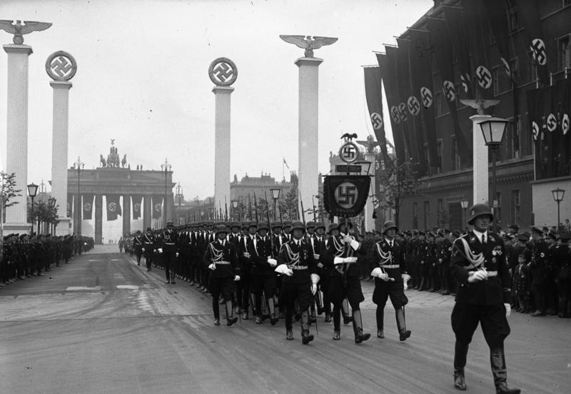largest military parade in third reich history This Day In History   April 20th