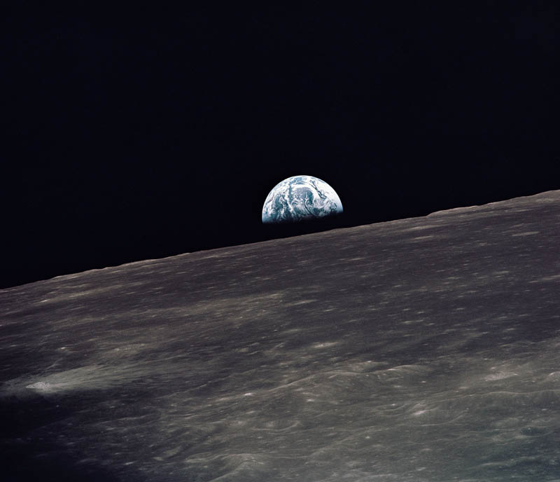 earth rising above lunar horizon apollo 10 This Day In History   May 18th