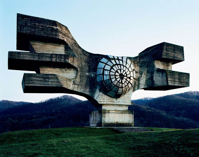 old monuments yugoslavia spomeniks jan kempenaers 1 Theres an Abandoned Village in China Being Overtaken by Nature