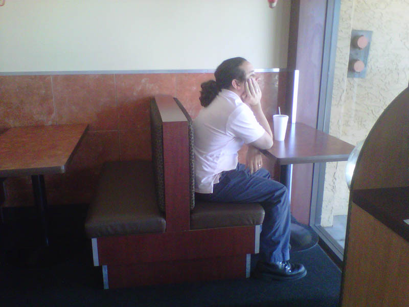 table for one forever alone The Friday Shirk Report   Volume 111