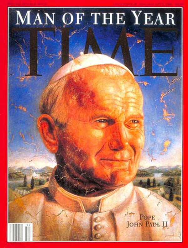 time man of the year cover 1994 pope john paul ii This Day In History   May 18th
