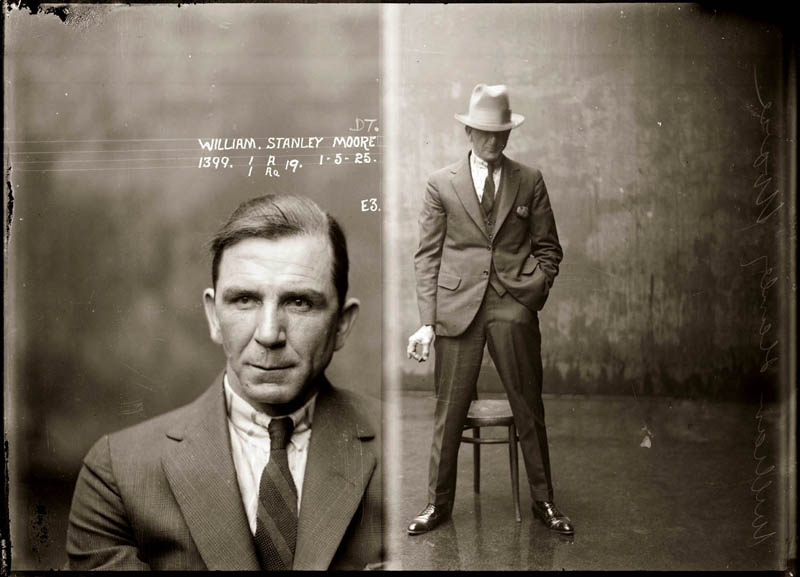 vintage mugshots black and white 17 Photos of the Empire State Building Under Construction