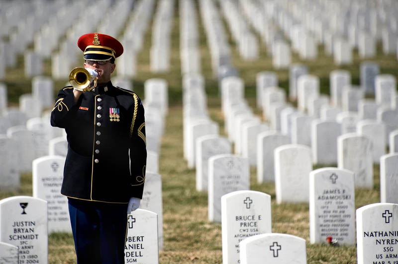 arlington national cemetery playing taps This Day In History   June 15th