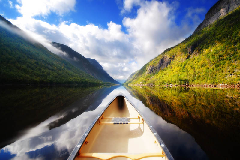 canoeing in canada Picture of the Day: Canoeing in Canada