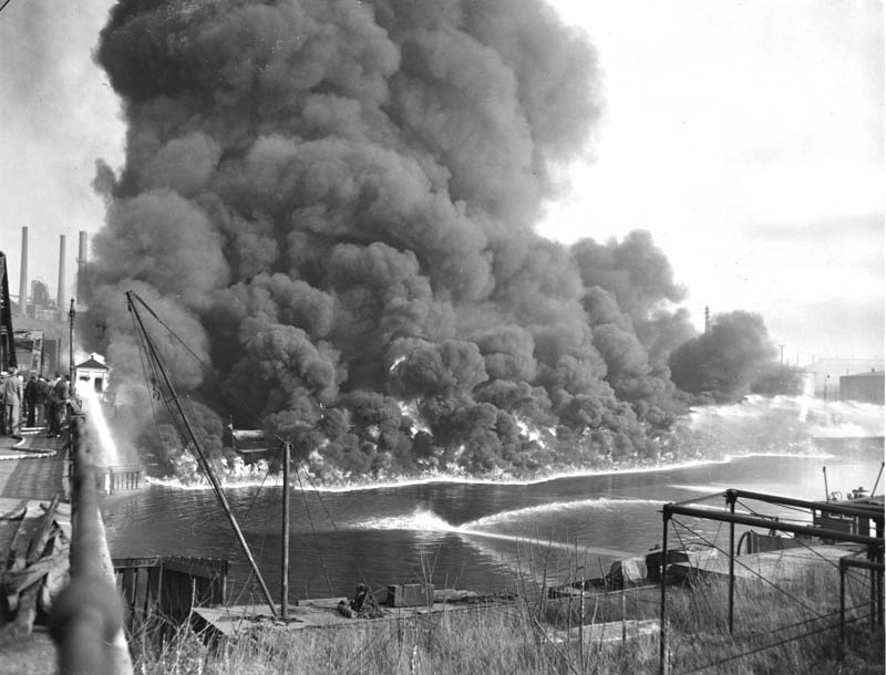 cuyahoga river on fire This Day In History   June 22nd