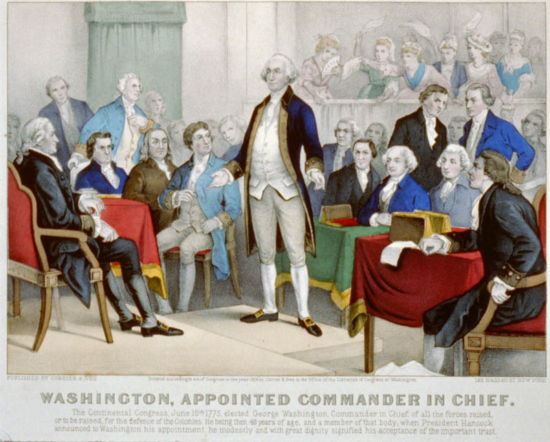 george washington appointed commnader in chief of continental army This Day In History   June 15th