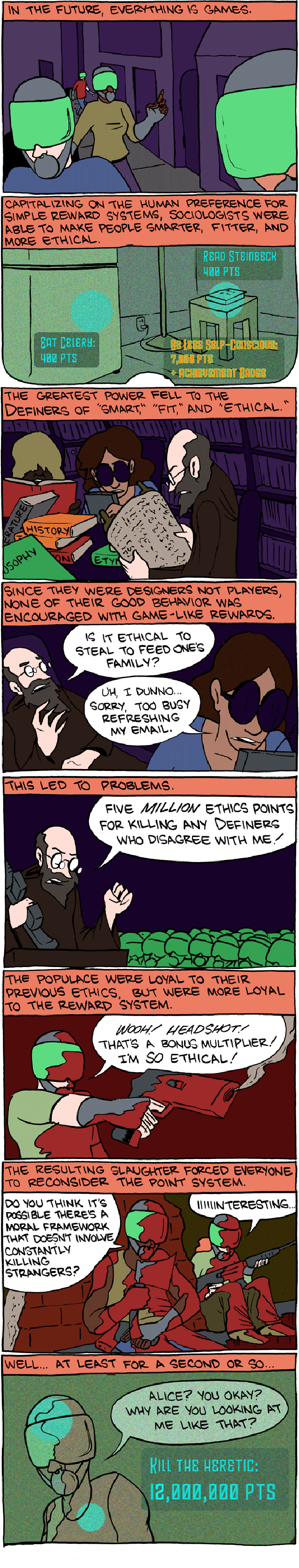in the future everything is games smbc In the Future Everything is Games [Comic Strip]