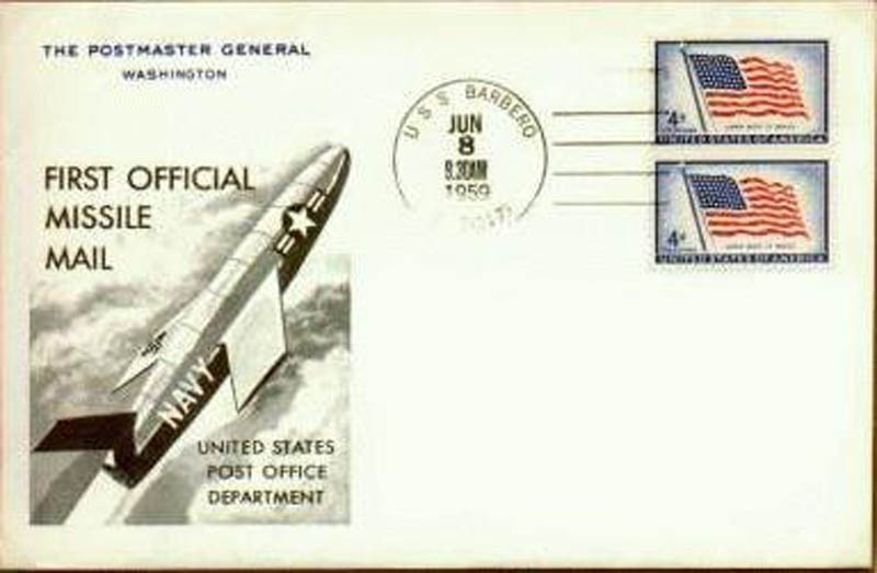 usps first official missile mail delivery This Day In History   June 8th