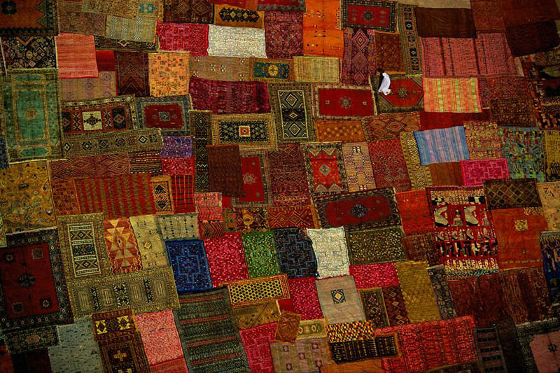 carpet factory marrakesh morocco Picture of the Day: Carpet Factory in Morocco 
