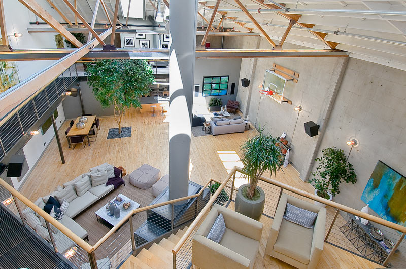coolest loft ever 19 An Old Clock Tower Converted Into a Penthouse