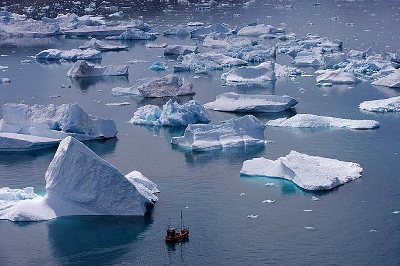 eroded icebers erics fjord kitaa greenland 10 Things You Didnt Know About Greenland