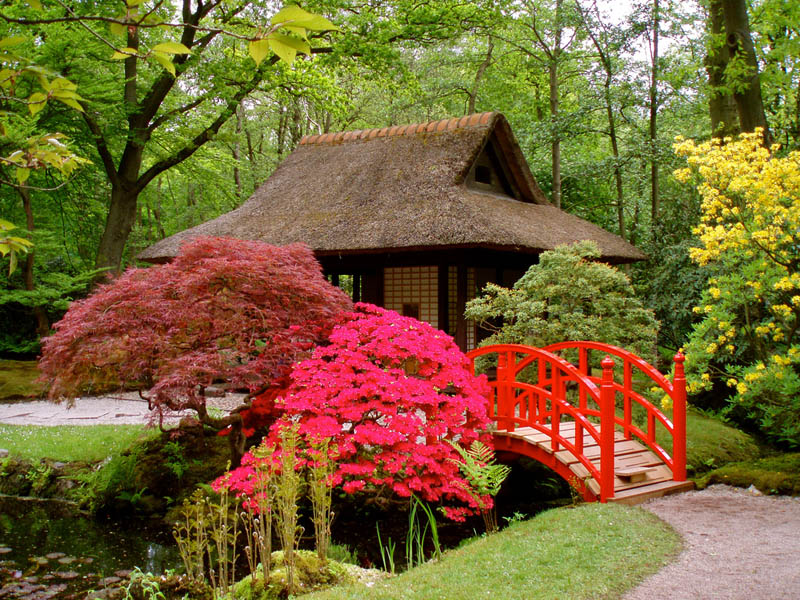 japanese garden netherlands 20 Stunning Japanese Gardens Around the World