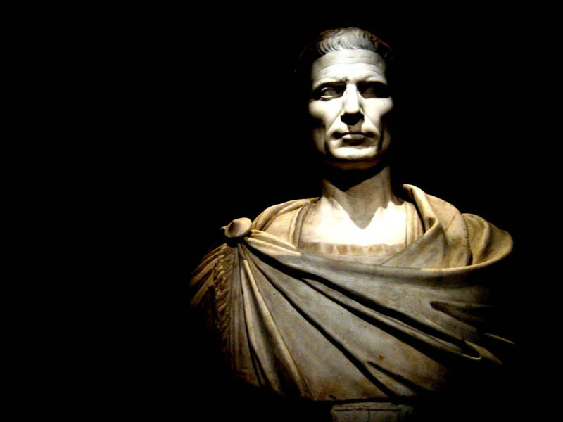 julius caesar bust black background This Day In History   July 13th