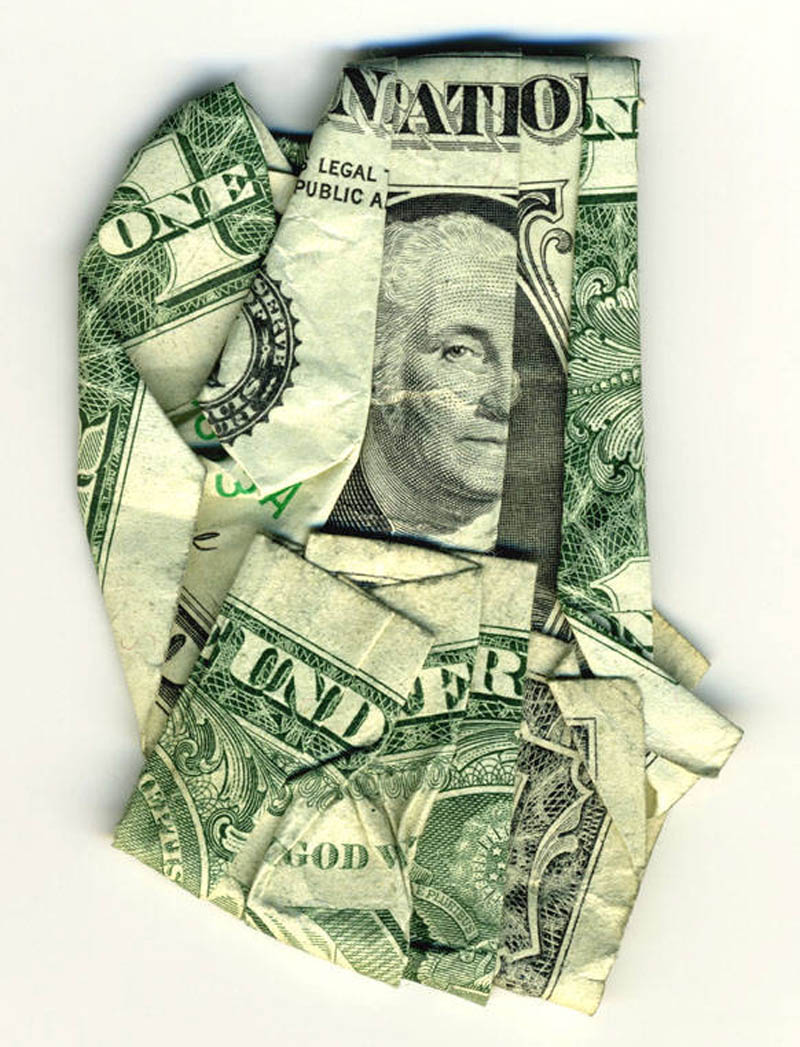 money currency art dan tague one nation under god Money Talks: Amazing Dollar Bill Art of Dan Tague [21 pics]