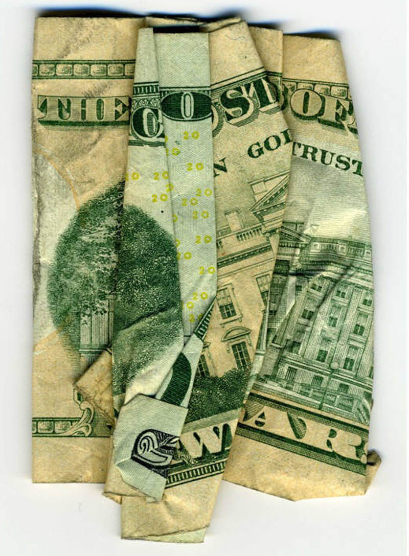 money currency art dan tague the cost of war Money Talks: Amazing Dollar Bill Art of Dan Tague [21 pics]