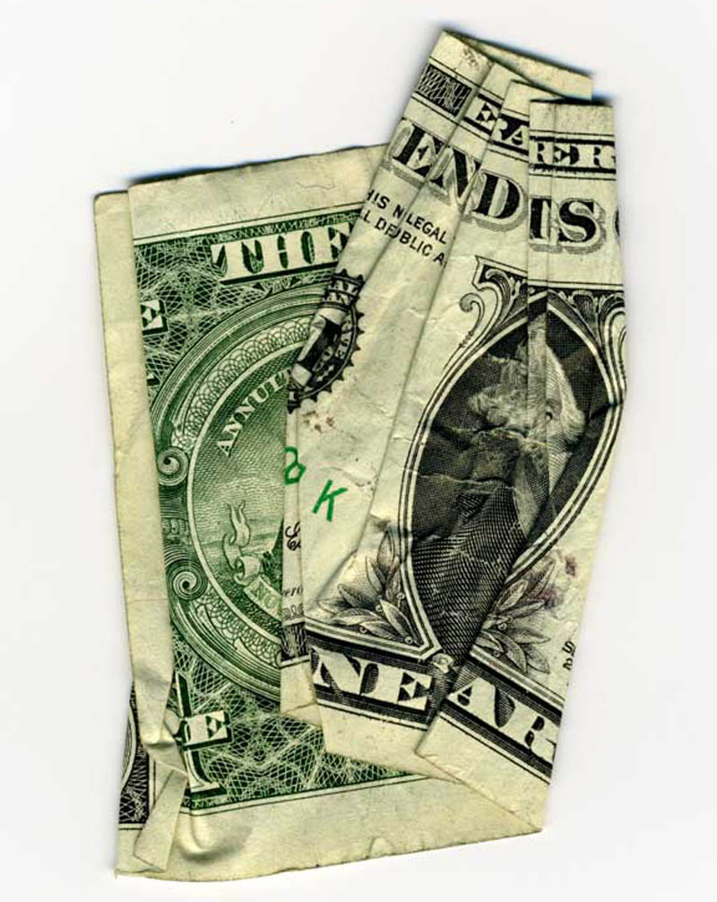 money currency art dan tague the end is near Money Talks: Amazing Dollar Bill Art of Dan Tague [21 pics]