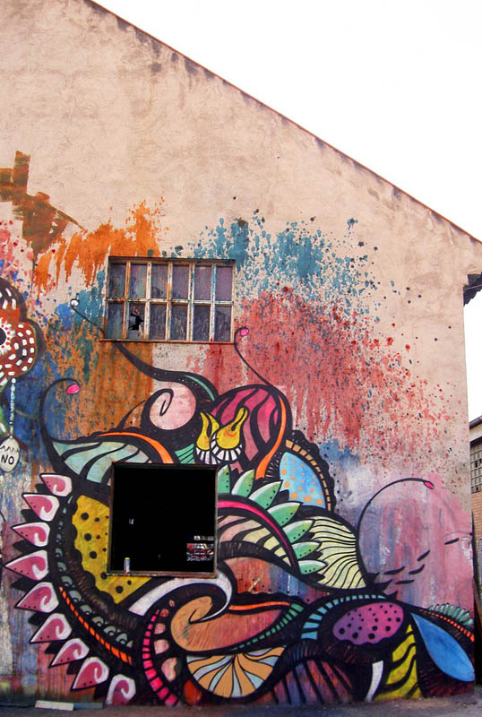 skount street art illustrations graffiti 12 Astonishing Street Art Murals by Skount