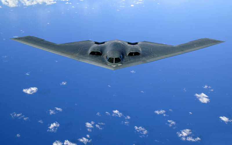 stealth bomber b 2 spirit 1 16 U.S. Air Force Bases and Naval Stations From Above