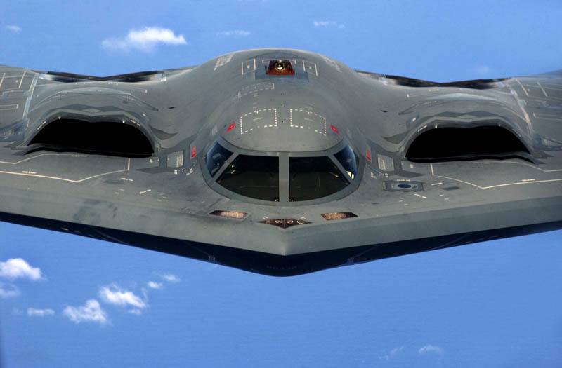 stealth bomber b 2 spirit head on 10 Things You Didnt Know About the Stealth Bomber
