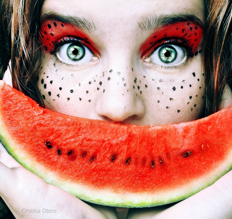 you are what you eat girl eating watermelon Picture of the Day: You Are What You Eat