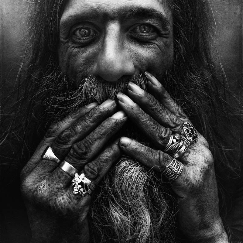 homeless black and white portraits lee jeffries 43 Amazing Animal Portraits by Morten Koldby