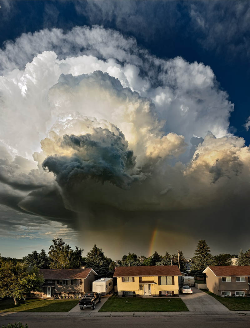 huge cloud vertical panoramic pat kavanagh Picture of the Day: Some Kind of Super Cloud!