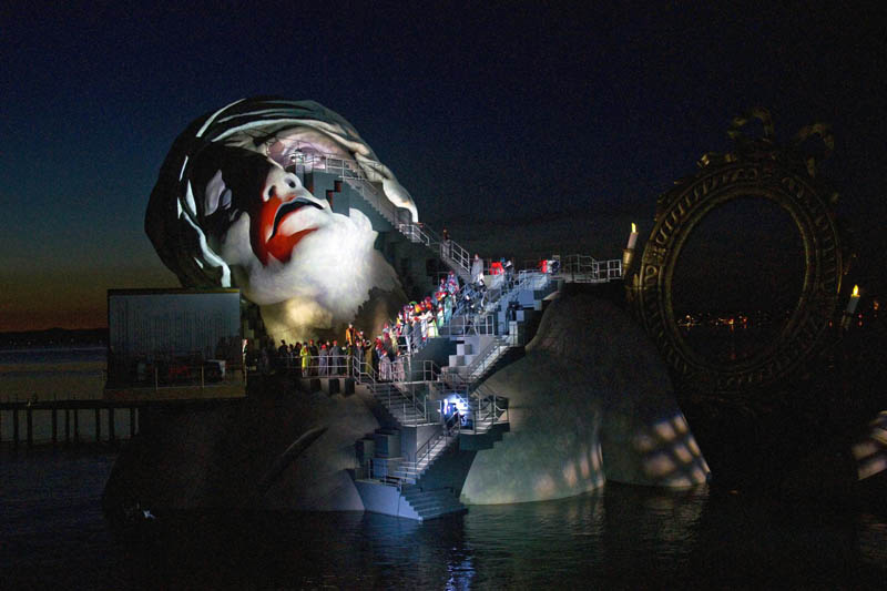 outdoor stage opera on the lake bregenz austria andre chenier 3 The Opera on the Lake Stages of Bregenz