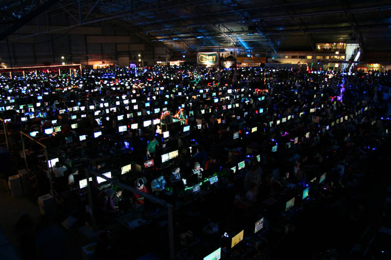 worlds largest lan party hardcore gamers Picture of the Day: The Worlds Largest LAN Party