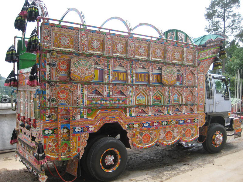 decorative pakistan truck art 6 Decorative Truck Art from Pakistan