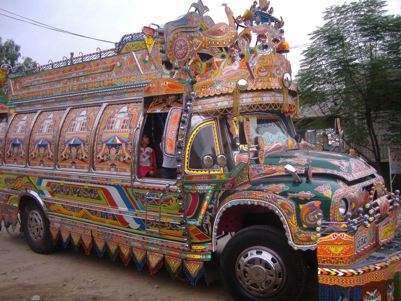 decorative pakistan truck art 9 Decorative Truck Art from Pakistan