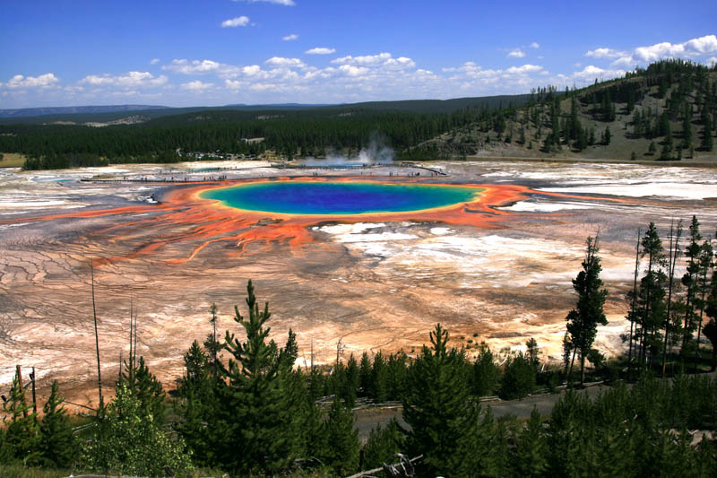 grand prismatic spring yellowstone national park Picture of the Day: Grand Prismatic Spring, Yellowstone National Park 