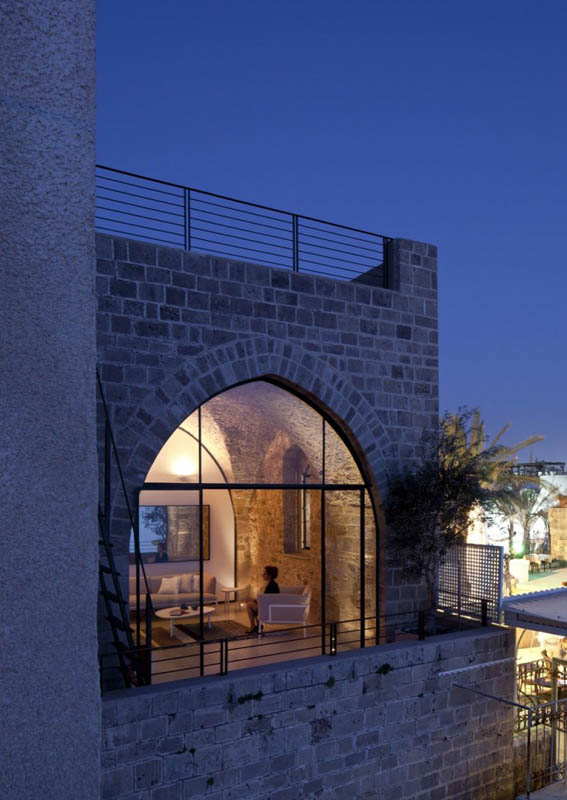 jaffa apartment stone restoration pitsou kedem architect 18 Beautiful Stone Home Restoration in Israel