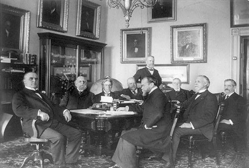 mckinley cabinet This Day In History   September 14th