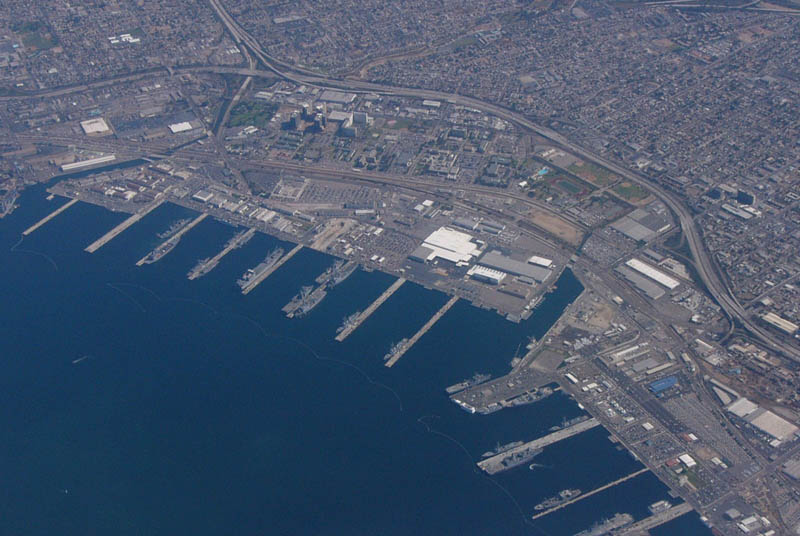 naval base san diego 16 U.S. Air Force Bases and Naval Stations From Above
