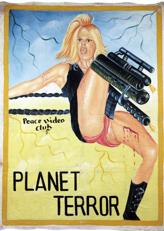 planet terror grindhouse Bootleg Movie Posters from Ghana