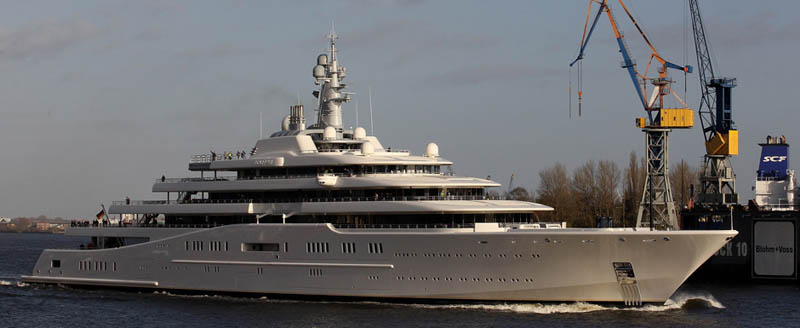 worlds biggest largest yacht eclipse roman abramovich 2 Eclipse   The Largest Private Yacht in the World