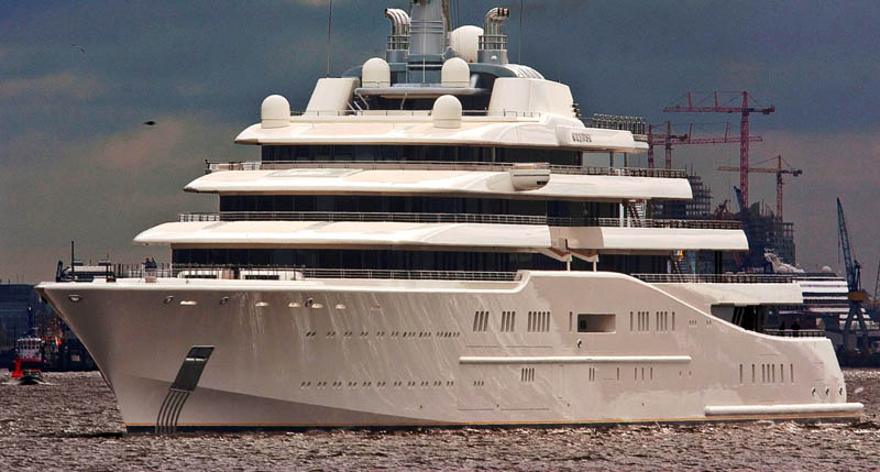 worlds biggest largest yacht eclipse roman abramovich 8 Eclipse   The Largest Private Yacht in the World