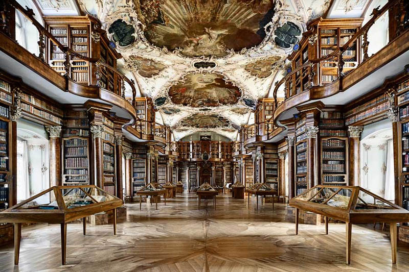 abbey library of saint gall 2 15 Beautiful Libraries Around the World
