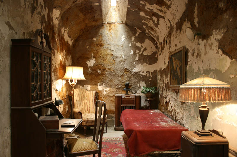 al capone jail cell eastern state penitentiary Picture of the Day: Al Capone's Jail Cell At Eastern State Penitentiary
